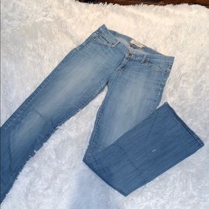 Abercrombie and Fitch stretch boot cut jeans